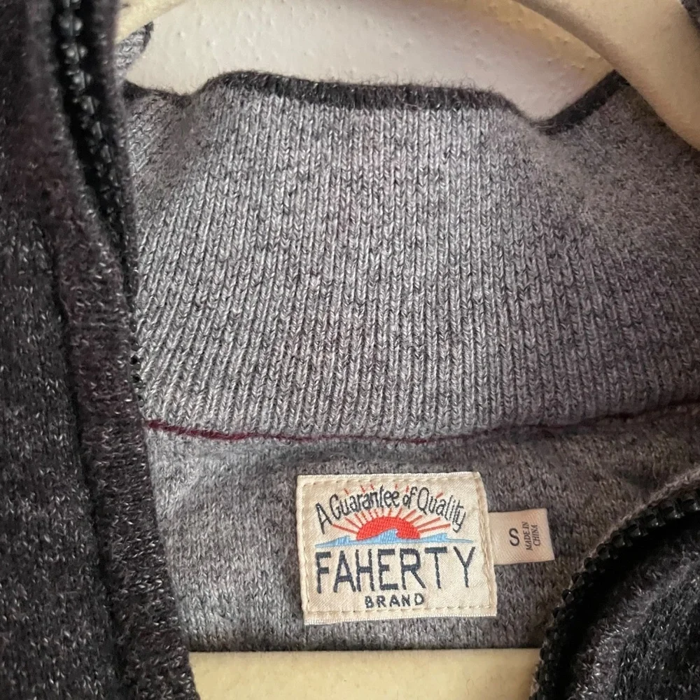 Faherty Sconset Pullover Cotton Cashmere Sweater